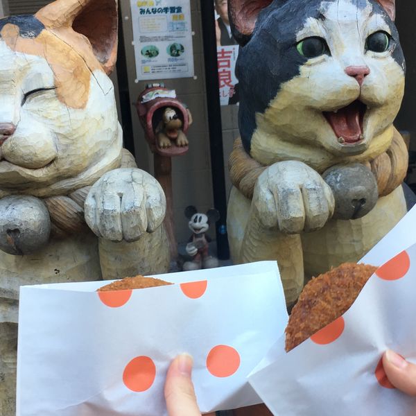 谷中銀座食べ歩き！